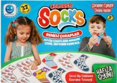 Renkli  Çoraplar Hafıza Oyunu Smile Games thumbnail 1