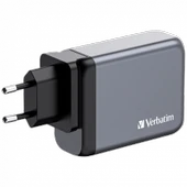 VERBATIM GNC-100 GaN Charger 100W 2xUSB-CPD 100W / 1xUSB- PD 65W/ 1 x USB- - 3