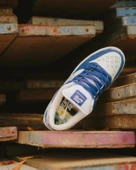 NIKE SB DUNK LOW X BORN X RAISED WHITE BLUE thumbnail 10