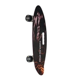 885 Desenli Orta Boy Işıklı Kaykay 60 cm - 4
