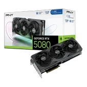 PNY RTX 5080 16GB GDDR7 256Bit VCG508016TFXPB1-O thumbnail 1