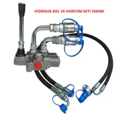 Tarım Garaj Tek Kollu Hidrolik Kumanda Kolu thumbnail 1