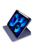 iPad 10.2 (7.nesil) Kılıf Starling 360 Kalemlikli Tablet Kılıf - Lacivert - 3