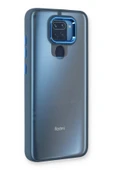 Xiaomi Redmi Note 9 Kılıf Dora Kapak - Mavi thumbnail 1