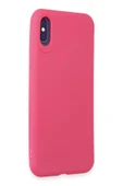 iPhone X Kılıf First Silikon - Pembe - 2