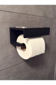 Yapışkanlı Tuvalet Kağıdı Askısı Banyo Tuvalet Kağıtlığı Aparatı-Peçetelik Organizer Plastik - 2
