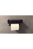 Yapışkanlı Tuvalet Kağıdı Askısı Banyo Tuvalet Kağıtlığı Aparatı-Peçetelik Organizer Plastik - 3