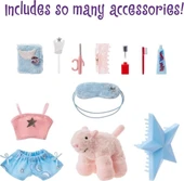 Bratz Pijama Partisi Cloe Moda Bebeği ve 2 Takım Pijama - 4