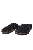 CANER Erkek Siyah Önü Kapalı Ortopedik Taban Günlük Terlik cnrr658-00 thumbnail 2