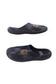 GEZER Unısex Siyah Çizgi Desenli Ev İçi Terlik thumbnail 1