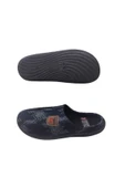 GEZER Unısex Siyah Çizgi Desenli Ev İçi Terlik thumbnail 3