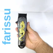 WAER Profesyonel Şarjlı Saç Sakal Tıraş Makinesi - WA-0191 Altın Ejderha Tasarımlı - 3
