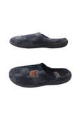 GEZER Unısex Siyah Çizgi Desenli Ev İçi Terlik thumbnail 6