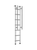 Narvon 2 Metre Korkuluklu Kancalı Alüminyum Merdiven - 1