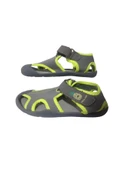 SRB Fıstık Yeşili-Füme Erkek Çocuk Deniz Havuz Plaj Ayakkabısı SRB4598 thumbnail 4