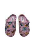 GEZER Kız Çocuk Pembe Ultra Hafif okul Araç-Gereçleri Desenli Ev İçi Terlik gztrt8521537 - 4