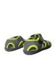 SRB Fıstık Yeşili-Füme Erkek Çocuk Deniz Havuz Plaj Ayakkabısı SRB4598 thumbnail 5