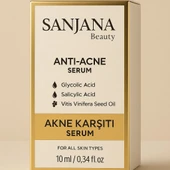 Sanjana Beauty Anti Acne Serum 10 ml , Akne Karşıtı, Sivilce Kurutucu, Cilt Arındırıcı Serum - 7