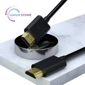 4K 60Hz HDMI To HDMI Görüntü Aktarım Kablosu 3 Metre thumbnail 4