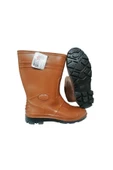 GEZER Erkek Kısa Kahverengi Su Geçirmez Bahçe Çizmesi thumbnail 4