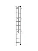 Narvon 3 Metre Korkuluklu Kancalı Alüminyum Merdiven - 1
