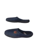 GEZER Erkek Lacivert-Siyah Ortopedik Taban Ev İçi Günlük Terlik Gezrr98-1023 thumbnail 3