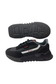 Lee Cooper Erkek Siyah-Kırmızı Su Geçirmez Ortopedik Taban Günlük Spor Ayakkabısı thumbnail 5