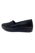 Ayzen Kadın Siyah-Siyah Streç Ortopedik Taban Günlük Şık Ayakkabı ayznn326-99 thumbnail 2