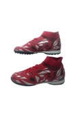 Dugana Erkek Kırmızı-Siyah Çoraplı Halı Saha Futbol Ayakkabısı thumbnail 3