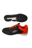 Dugana Erkek Siyah-turuncu Plastik Dişli Bağcıklı Halı Saha Spor Ayakkabısı Hafif Dayanıklı thumbnail 3