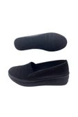 Ayzen Kadın Siyah-Siyah Streç Ortopedik Taban Günlük Şık Ayakkabı ayznn326-99 thumbnail 4
