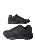 Lutton Erkek Siyah-Siyah Büyük Beden Günlük Yürüyüş Ayakkabısı lttn-198 thumbnail 1
