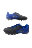 Dugana Erkek Çocuk Siyah-Mavi Krampon Futbol Ayakkabısı thumbnail 1