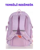 Relaxion 1450 Mavi İthal Kore Tarzı Unisex İlkokul Çocuk  Sırt Çantası thumbnail 4