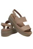 Crocs 206453-2EL Brooklyn Low Wedge Kadın Sandalet - 3