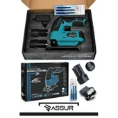 Assur Profesyonel 12 V Çift Akülü Şarjlı Dekupaj Testere Makinesi - 3