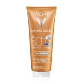 Vichy Capital Soleil Spf 50+ Çocuklar Için Yüz Ve Vücut Güneş Sütü 300 Ml- SKT:12M - 1