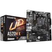 Gıgabyte Anakart A520M K Ddr4 5100Mhz(Oc) M.2 Hdmı Ses Gamıng Glan Raıd Am4 Usb3.2 Matx - 1