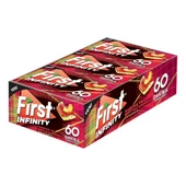 First Infiniyt 60 dk Karpuz ve Şeftali Aromalı Şekersiz Sakız 12 Adet x 27 g - 1