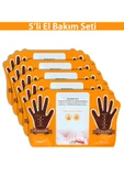 YUMUŞAK MUCİZEVİ SOYULAN EL PEELİNG MASKESİ 5'Lİ - 1