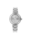 Femascu 8411 Kadın Kol Saati – Gümüş Kasa – Paslanmaz Çelik Kordon – 5 ATM Su Geçirmez - 1