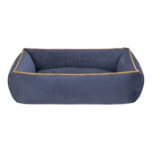 Pet Comfort Golf  Kedi ve Köpek Yatağı Parliament Mavi w Hardal Biye S 75x60cm thumbnail 1
