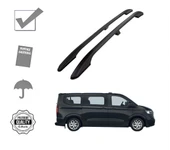 CARAVELLA LİFE KISA ŞASE 2025 2026 2027 PORTBAGAJ TAVAN ÇITASI SİYAH thumbnail 1