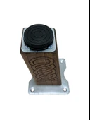 Kale Eğimli Ayarlı Desenli Ahşap Ayak Mobilya Masa ve Dolap Ayağı(KOYU CEVİZ)(CEVİZ AĞACI) Ceviz 12cm 12cm - 1 ADET thumbnail 4