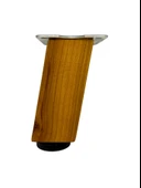 Kale Eğimli Ayarlı Ahşap Ayak Mobilya Masa ve Dolap Ayağı(KİRAZ)(KİRAZ AĞACI) Kiraz 15cm 15cm - 1 ADET thumbnail 2