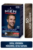 SCHWARZKOPF MEN PERFECT BEYAZLARA KARŞI ETKİLİ KALICI HIZLI JEL SAÇ BOYASI AÇIK KAHVE 50 50 ML - 2