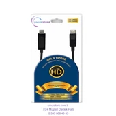 IDPH-18T Displayport To Hdmi Kablo 1.8mt thumbnail 1
