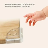 4'lü Silikon Oluklu Şeffaf Köşe Koruyucu thumbnail 6