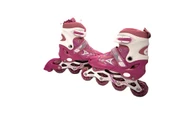 Vardem Işıklı Ayarlanabilir (Alıştırma ve Sıralı) Paten M (34-37) (Pembe) - 4