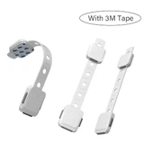 Play Safe Diamond Çok Fonksiyonlu  Ayarlanabilir Uzun Güvenlik Kilidi Beyaz thumbnail 5